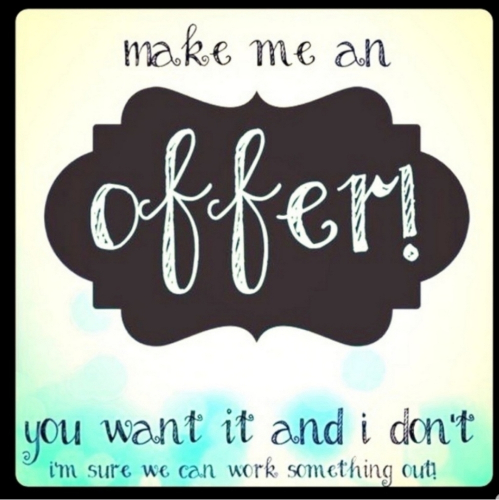 Make me an offer!